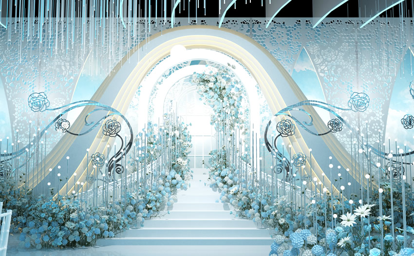 嘉祥釡香烙馍村水晶厅效果展示